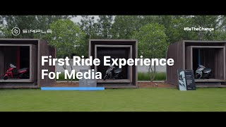 First Ride Experience of ONE for Media