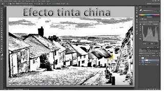 Tutorial PHOTOSHOP efecto tinta china_Muy sencillo