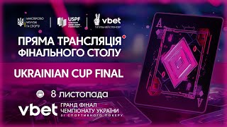 Ukrainian Cup Final. Фінальний стіл