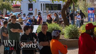 Arizona Residents Voice Concerns About Economy on Election Day | WSJ News