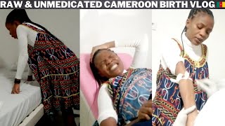 BIRTH VLOG: 7 HOURS LABOUR AND DELIVERY VLOG || RAW AND UNMEDICATED AFRICAN BIRTH VLOG