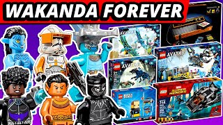 LEGO NEWS! Black Panther 2! AT-TE Delayed? More Back to the Future? End of SDCC Exclusives? Avatar!