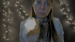 asmr cranial nerve exam (eyesight, smell and hearing tests)