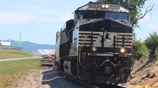 Chasing NS V92 Up the Harrisonburg Branch!