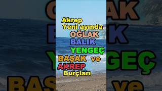 Oğlak, Balık, Yengeç, Başak, Akrep  burçları #gökyüzününtavrı#akrepburcuyeniayı#akrepburcundayeniay