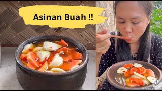 ASINAN BUAH !!