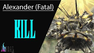 ⚔️ Alexander (fatal) 🏹 Tank-POV // Ultimate - Kill Video FFXIV