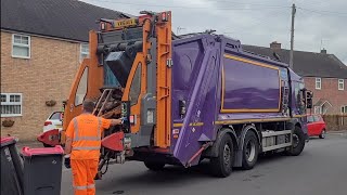 Dennis Elite 6 Bin lorry on General Waste, AUV