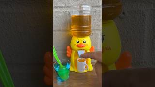 New orange and blue juice by cute little duck #foryou #shorts #shorts #viral ts