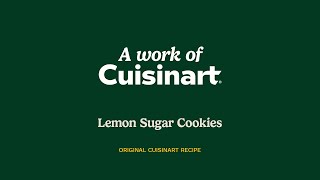 Cuisinart® | Lemon Cookies