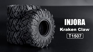 INJORA 1.55" Kraken Claw Tires (96.5*34.5mm)