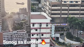 Sunog sa Eurotel sa Pedro Gil, Ermita, Manila