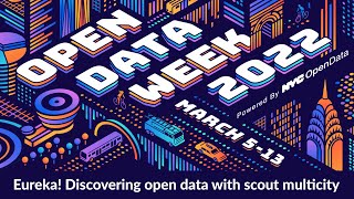 Eureka! Discovering open data with scout multicity