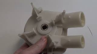 WASHING MACHINE LEAKING WATER FIXED by Replacing 3363394 Washer Water Drain Pump #washer #waterpump