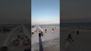 Enjoy the afternoon walk at the beach | Hua Hin Thailand #relaxingmusic #shortsvideo #travel