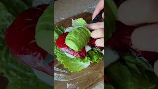 WRAP DE LECHUGA (COMIDA KETO) #dietacetogenica #keto #ketodiet #ketofacil #keto #ketorecipesios