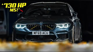 POV DRIVE IN A 730HP BMW F90 M5!!