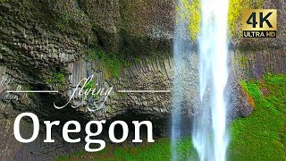 Oregon By Drone - Tillamook, Ecola, Portland & More 4K Travel Footage