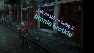 Red Dead Online #Poradnik - jak nosić 2 rewolwery/obrzyny? #PORADNIK