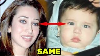 Taimur Ali Khan Got Kareena Kapoor Lips and Karishma Kapoor Eyes 2017-18  Taimur Ali Khan Pictures