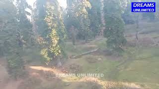 Gulmarg forest view from Ropeway with Kashmir Tribal Village: Kashmiri Tribal Home at Gulmarg forest