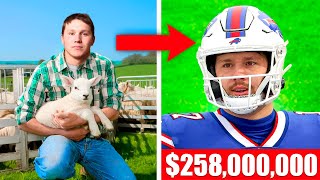 How Josh Allen Went From Farm Boy To NFL Legend!