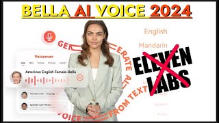 Bella Voice, Ai voice Bella for Podcasts, Audiobook, Youtube videos 2024, Eleven Labs