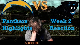 Panther Fan Reacts to Week 2 Charger vs Panthers