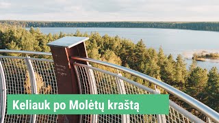 Lakytinos vietos Molėtų krašte. Keliauk su Tripus App!