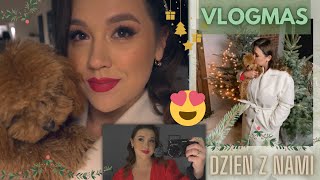 VLOGMAS || SPEŁNIAM SWOJE MARZENIE 😍 Dzień z nami 🐶❤️ Sesja, DIY Kalendarz dla siostry 🤶🏼🎁