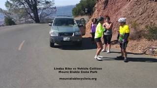 Lindas Bike vs Vehicle Collision, MDSP Oct 2015