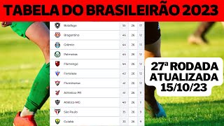 CLASSIFICAÇÃO DO BRASILEIRÃO 2023 - TABELA DE CLASSIFICAÇÃO DO BRASILEIRÃO 2023 DE HOJE