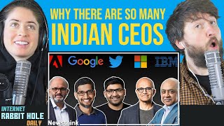 Why So Many CEOs are from India | Newsthink | irh daily REACTION!