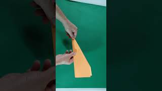 Como fazer AVIÃO DE PAPEL perfeito para iniciantes ,tutorial, origami ,dobradura #shorts