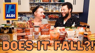 FALL ALDI HAUL AND TASTE TEST! PUMPKIN SPICE ALDI REVIEW, DOES IT FALL 2023!