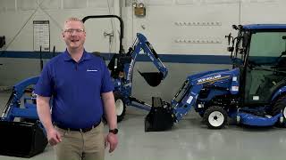 New Holland WORKMASTER™ 25S Customer Walkaround