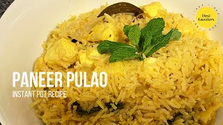 Paneer Pulao in Instant Pot | Desi Guzzlers