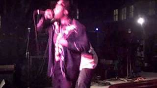 Al Kapone performs "Poppin Tags" in Downtown Memphis