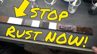 Stopping Rust with Ospho, Corroseal, Eastwood Encapsulator Platinum, NHOU and Fluid Film! PART 2