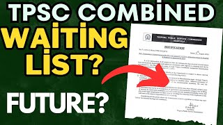 Most Important update on TPSC Combined Waiting List | Your Queries | #tpsc #jrbt