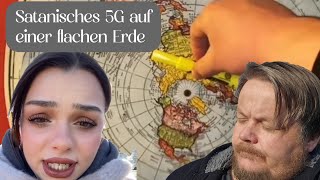 Satanisches 5G auf einer flachen Erde