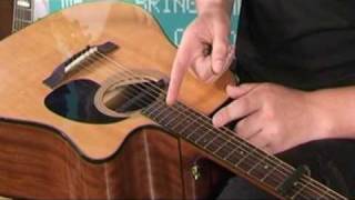 Lap Style Percussive Guitar Intro part 1 with Jamie Roberts