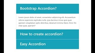 Bootstrap 4 accordion 2019