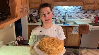 Наполеон почти из ничего! Семейный рецепт. Napoleon cake, the best ever family recipe!