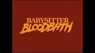 Babysitter Bloodbath FULL GAME in 1 minute