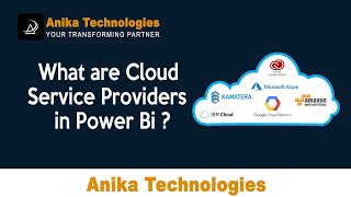 What are Cloud Service Providers? | Anika Technologies