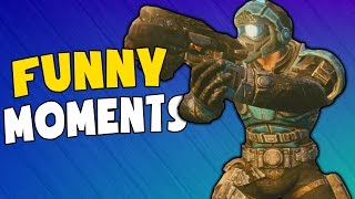 GAME IS BASICALLY UNPLAYABLE! - Gears of War 3 Funny Moments