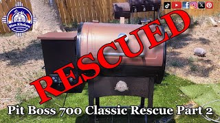 Pit Boss 700 Classic Pellet Grill RESCUED Part 2 The Cleaning