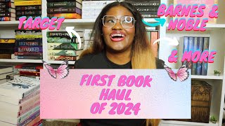 Epic Book Haul: First Haul of 2024 Flooded with Reads