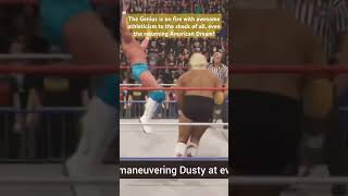 Catch a surprising thriller between The Genius and The returning American Dream' Dusty Rhodes #wwe